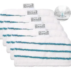 New DAO 5 tvättbara mikrofiberdynor för Black & Decker ångmoppar [db]