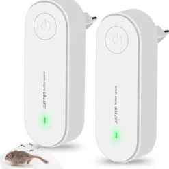 Sale 2 Ultraljuds Musavskräckare, Ultraljuds Insektsavskräckare, Skadedjursavskräckare, Ultraljuds Mus- och Råttavskräckare
