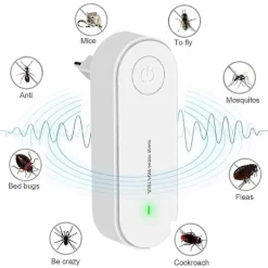 Sale 2 Ultraljuds Musavskräckare, Ultraljuds Insektsavskräckare, Skadedjursavskräckare, Ultraljuds Mus- och Råttavskräckare