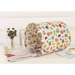 Sale 19,7 Vattentät Vikbar Tvättkorg, Smutsiga Kläder Tvättkorg, Linneförvaringsorganisatör för Leksakssamling (Uggla)