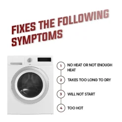 Sale 4391960 Värmeelement Ersättning för Le5705xpw1 Kompatibel med Wp4391960 696579 Torktumlarelement