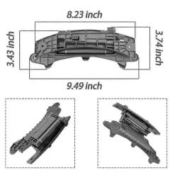 Discount 8183202 W10005090 Ersättningsgångjärn för tvättmaskinslucka för WP8183202 W10200695
