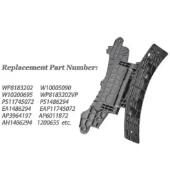 New 8183202 W10005090 Ersättningsgångjärn för tvättmaskinsdörr för Wp8183202 W10200695