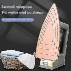 Clearance 2024 2200w Torr Strykjärn - Tre-stegs Temperaturjustering, Snabb Uppvärmning, Rostfri Bas för Europa