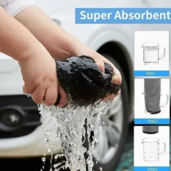 Online 40 x 60 cm Torkduk, XXL Super Duschrum Rengöringsduk, Duschkabinduk för Borttagning av Vatten i Dusch och Badrum, Säg Hejdå till Ränder