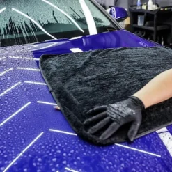 Online 40 x 60 cm Torkduk, XXL Super Duschrum Rengöringsduk, Duschkabinduk för Borttagning av Vatten i Dusch och Badrum, Säg Hejdå till Ränder