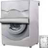 60 x 53 x 85cm, Silver Vattentät Hemma Tvättmaskin Skydd - Sol