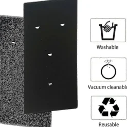 Sale DAO 4 X Filter för värmepumpstorktumlare - Ersättningsfilter för Bauknecht, Privileg, Whirlpool modeller Edition 0613 [DB] 5