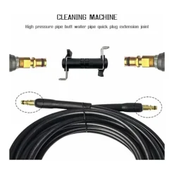 New 1 x Förlängningsled Adapter Bricka Montering Bricka Montering Högtryckstvätt Vattenslang Kompatibel med Karcher K2 K3 K4 K5 K6 K7