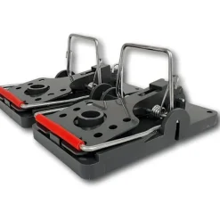 Discount 4 x Råttfälla - Professionell Kvalitet & Tunga Skadedjursbekämpningsfällor för Omedelbar Död - Stora Återanvändbara & Lättinställda Gnagarsolutions