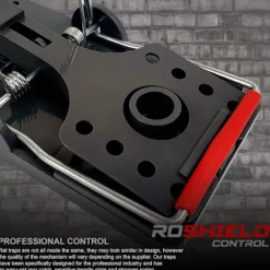 Discount 4 x Råttfälla - Professionell Kvalitet & Tunga Skadedjursbekämpningsfällor för Omedelbar Död - Stora Återanvändbara & Lättinställda Gnagarsolutions