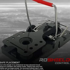 Discount 4 x Råttfälla - Professionell Kvalitet & Tunga Skadedjursbekämpningsfällor för Omedelbar Död - Stora Återanvändbara & Lättinställda Gnagarsolutions