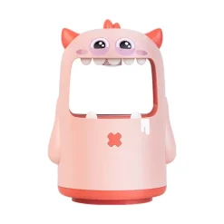 Online ABS Stark Sug Flygfälla Lampa Fotokatalytisk Monsterform Elektrisk Insektsdödare Rosa