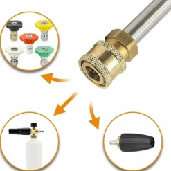 Best Adapter för högtryckstvätt, 1/4
