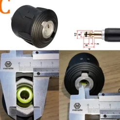 Discount Adapter för högtryckstvätt för pistol och högtryckstvätt, endast Co