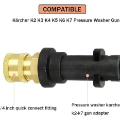 Discount Adapter för högtryckstvättpistol med 1/4" snabbkoppling för Karcher K-serien