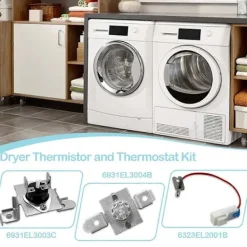 Discount AGM30045804 Torktumlare Termistor och Termostat Kit för Ken-More
