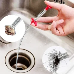 Clearance Althee avloppsrensningsverktyg, 13-pack orm avloppsrensningsverktyg för hårborttagning, 24 tum