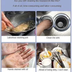 Angry Mama Mikrovågsrengörare Arg Mamma Mikrovågsugnsrengörare Ångar och Rengör med Vinäger och Vatten för Kök, Ångrengöringsutrustning Enkelt