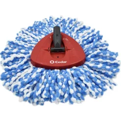 Discount Anpassning Vileda O-Cedar triangulär skiva rotation 360 graders mopp