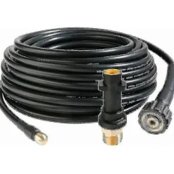 Sale Arebos Rengöringsslang för Rör 15 M 160 Bar För Anslutning Till Högtryckstvätt - Svart-kryc