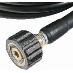 Sale Arebos Rengöringsslang för Rör 15 M 160 Bar För Anslutning Till Högtryckstvätt - Svart-kryc