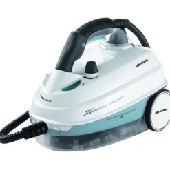 Sale ARIETE 4146 XVapor Deluxe sled ångtvätt - Vit - Elnät - 1500 Watt - 1,6 liter Vit Vit, Ljusblå