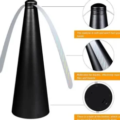 Discount Automatisk flugavvisare, flugavvisare, 3-pack, myggmedel, multifunktionell fläkt för utomhusbruk