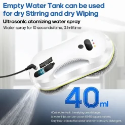 Best Automatisk fönsterputsrobot för hushållsbruk med fjärrkontroll, elektrisk fönstertorkare