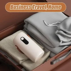 Discount Automatisk Klädångare, 200W Professionellt Varmluftstorksystem, Justerbara Inställningar för Hem, Studentboende, Affärsresor, Kompakt