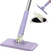 Outlet Automatisk Mini Mopp med Tygbyte – 360° Rotation Lazy Mopp Golvrengörare | Hemrengöringsmopp
