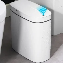Discount Automatisk Smart Soptunna 3.2 Gallon Med Beröringsfri Rörelsesensor Och Anti, I Badrum, Toalett, K