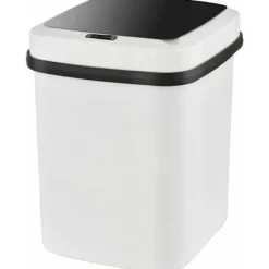 New Automatisk soptunna med stor kapacitet på 13 liter med beröringsfri luktskydd med rörelsesensor, 3 öppningslock för kök, sovrum, badrum