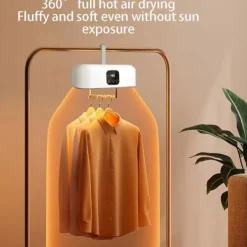 New GIFT OF G Automatisk strykningsmaskin 360° Full varmluftstorkning, Klädtork Varmluftscirkulation Konvektion, Torkmaskin för lägenhet