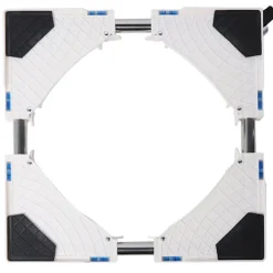 Hot Automatisk Tvättmaskin Basfäste med Broms 8 Hjul Kylskåpsstöd Rack 1 Styck