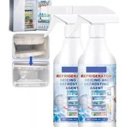Hot Avfrostningsspray för kyl och frys, Uppgraderad avfrostningsspray 120mlA 1pcs