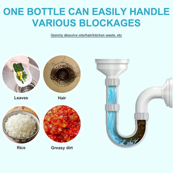 Outlet Avlägsna Hår & Slam Från Duschar, Badkar & Handfat - Snabbverkande Avloppsrensare, Rensa Blockeringar & Långsam Avrinning 2pcs