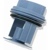 Hot Avloppsplugg för Siemens Bosch WM1095/1065 WD7205 Tvättmaskin Dräneringspump Blå