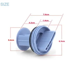 Clearance Avloppsplugg för Siemens Bosch Wm1095/1065 Wd7205 tvättmaskin avloppspump