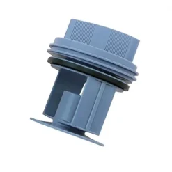 Outlet Avloppspump Avloppstätningspluggfilter för trummaskin WM1095 WM1065 WD7205 Blå