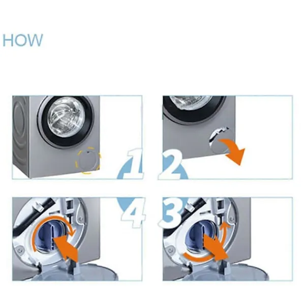 Best Avloppspumpsfilterenhet för Bosch tvättmaskinstillbehör, ersättning