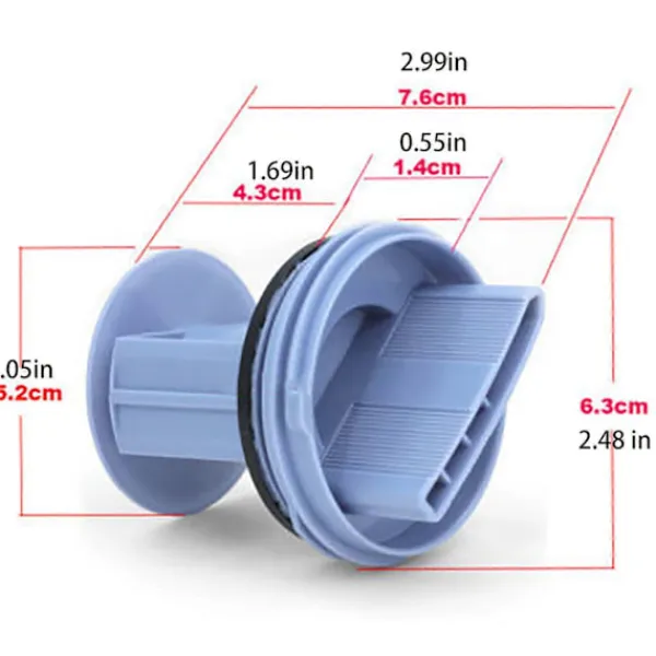 Best Avloppspumpsfilterenhet för Bosch tvättmaskinstillbehör, ersättning