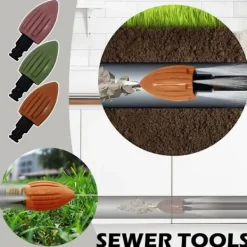 Sale Avloppsrengöringsmunstycke Vattenraket, Högtrycksavloppsrengöringsmunstycke, Avloppsrengöring Vattenmunstycke (Orange)