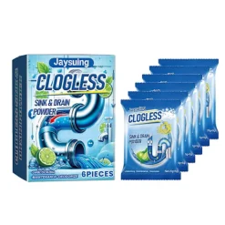 Avloppsrengöringspulver