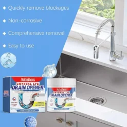 Clearance Avloppsrensare, 2025 Nytt Kraftfullt Rörrensningsmedel, Vaskrensare