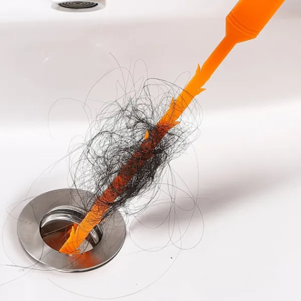 New INF Avloppsrensare för Hårtvättställ och Avlopp - 52cm 1 pack