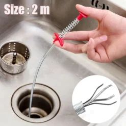 INF Avloppsrensare med gripklo L Silver