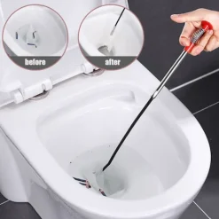 INF Avloppsrensare med gripklo L Silver