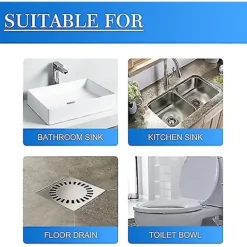 Best Avloppsrensare med skum, rörrensare deodoriserande propplösare 1Pcs