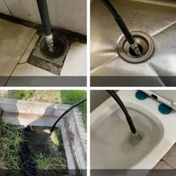 Clearance Rosfix Avloppsrensarslang 40M M22 med Adapter – Högt Tryck | Flexibel | Kompatibel med Karcher K2, K4, HD